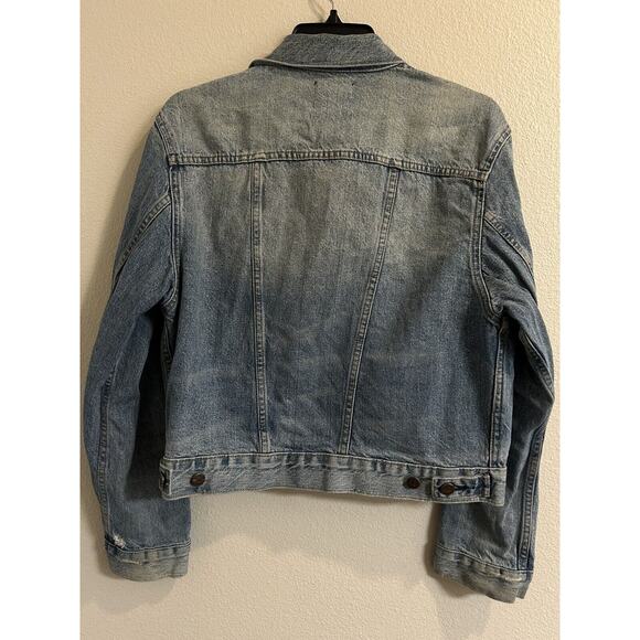 Urban Outfitters BDG Acid Wash Worn Look Denim Jean Jacket Woman’s Size Mediums - Picture 5 of 5